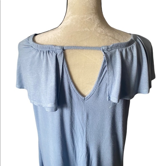 POOF-ON/OFF SHOULDER DRESS - Picture 6 of 8